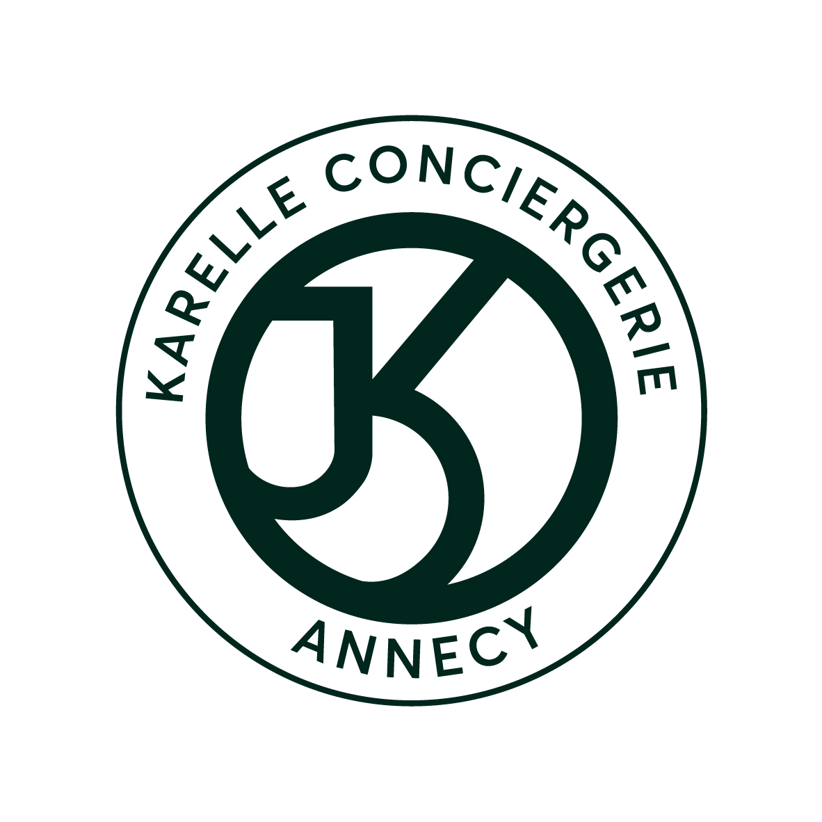 Karelle symbol with text